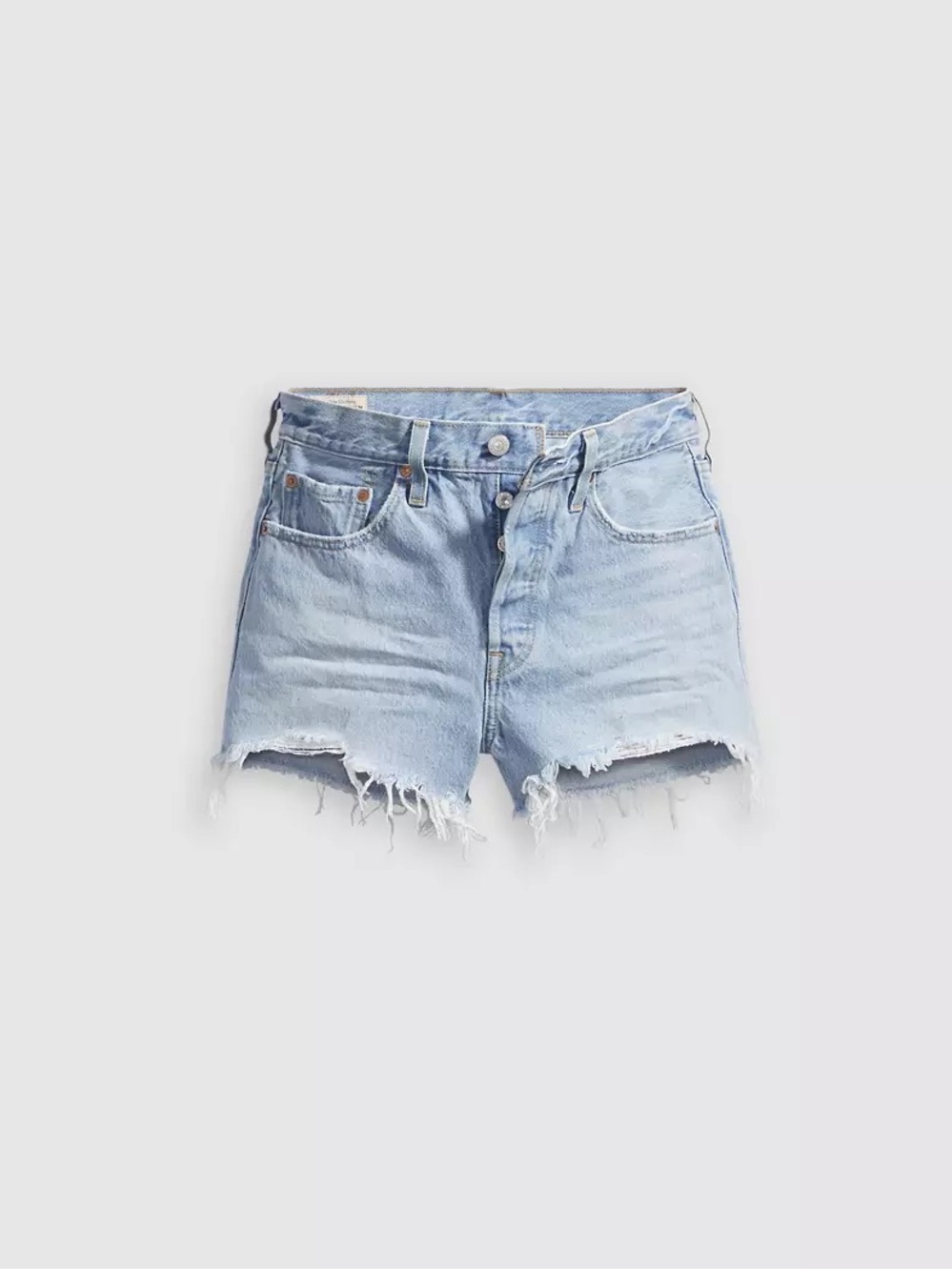 501® ORIGINAL FIT HIGH RISE WOMEN'S SHORTS - Luxor Heat Light Wash